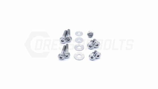 Dress Up Bolts, Dress Up Bolts 15-21 STI Titanium Hardware Intercooler Kit - Polished | SUB-018-Ti-POL