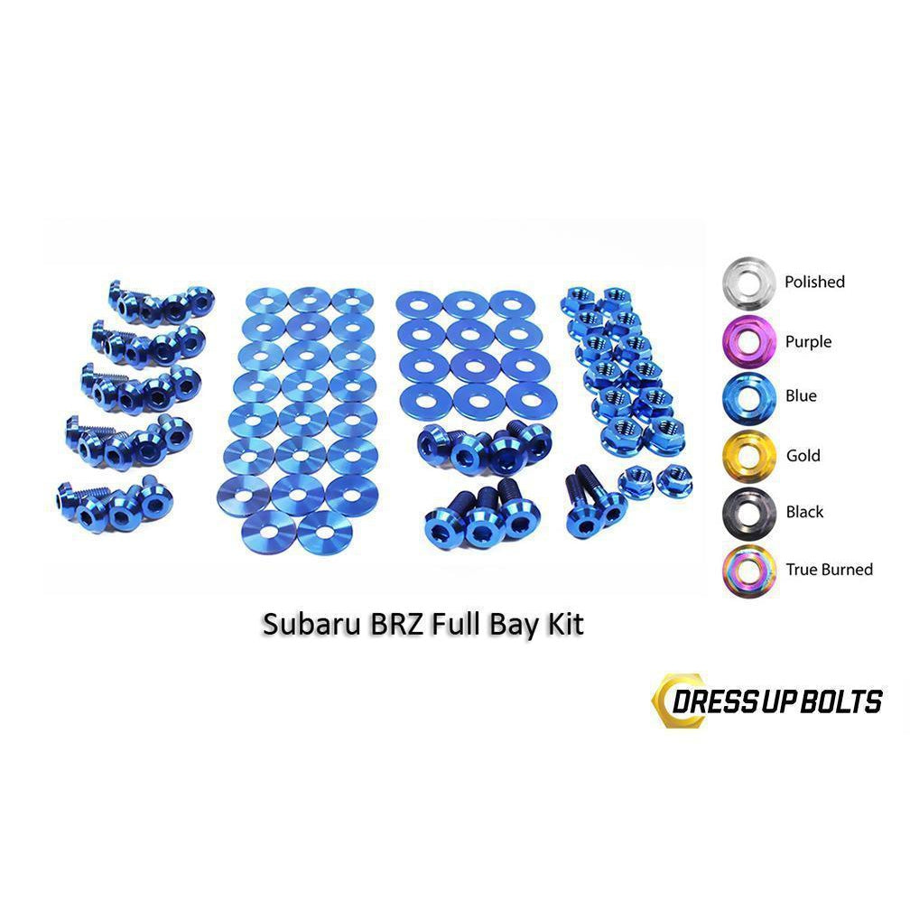 Dress Up Bolts, Dress Up Bolts Subaru BRZ (2013-2019) Titanium Full Engine Bay Kit