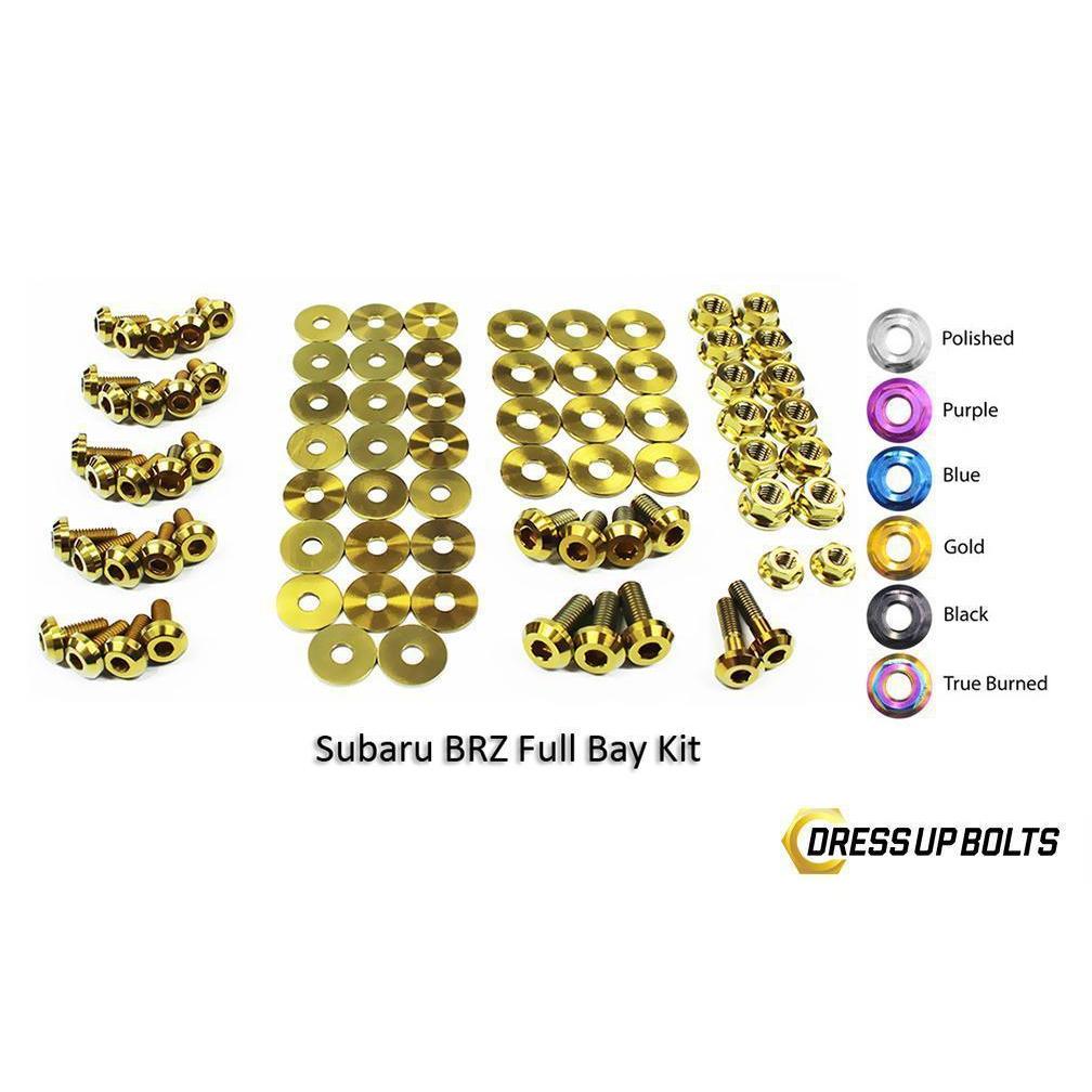 Dress Up Bolts, Dress Up Bolts Subaru BRZ (2013-2019) Titanium Full Engine Bay Kit