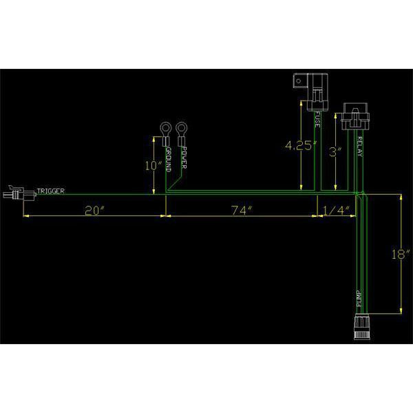 Radium Engineering, Radium Engineering Fuel Surge Tank Wiring Harness - Fully Populated - Universal