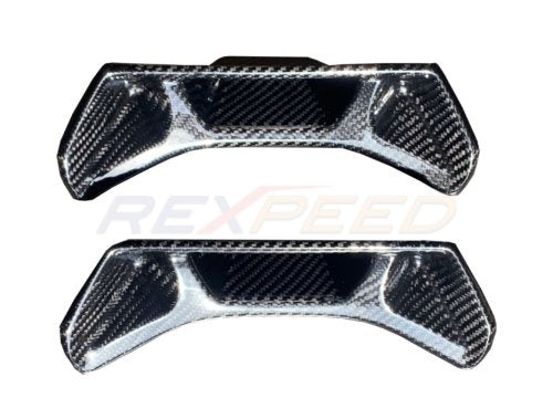 Rexpeed, Rexpeed 2020+ Supra GR Dry Carbon Seat Delete Insert Cover Set | TS46 / TS46M